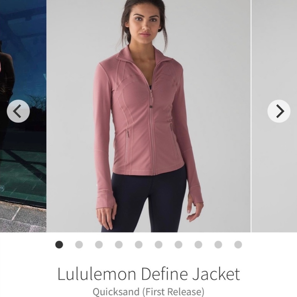 Lululemon Define Jacket in Quicksand